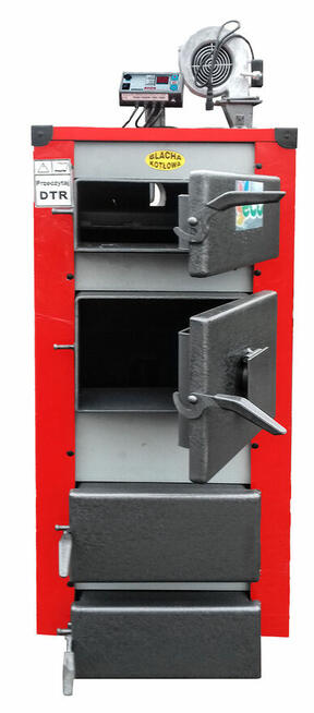 Piec kocioł na drewno węgiel 14 kW do 120 m2 PLESZEW