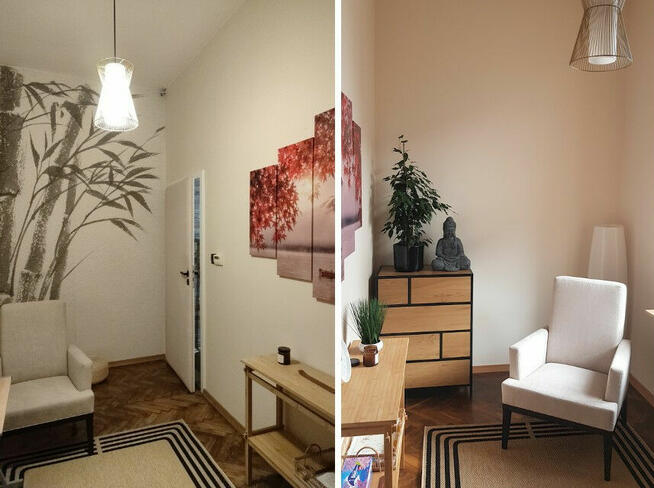 Gabinety i sale dla psychologów, psychoterapeutów, coachów.