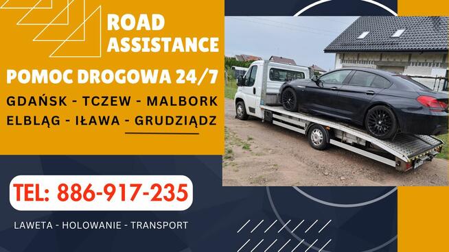 Auto Holowanie Gdańsk Elbląg Iława Grudziądz 24/7