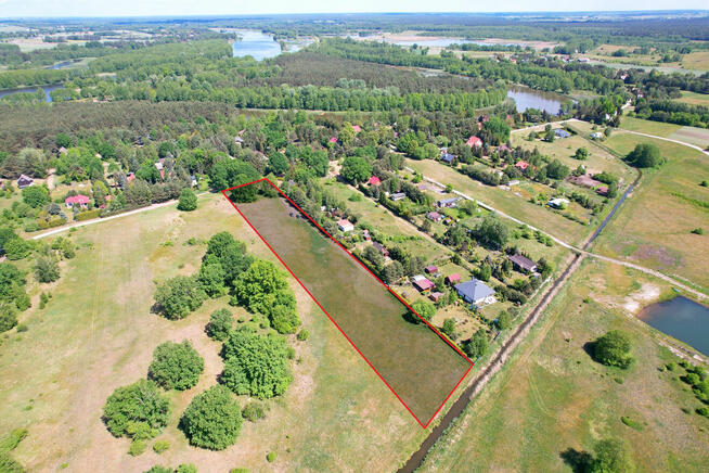 Duża działka rekreacyjna w świetnej lokalizacji