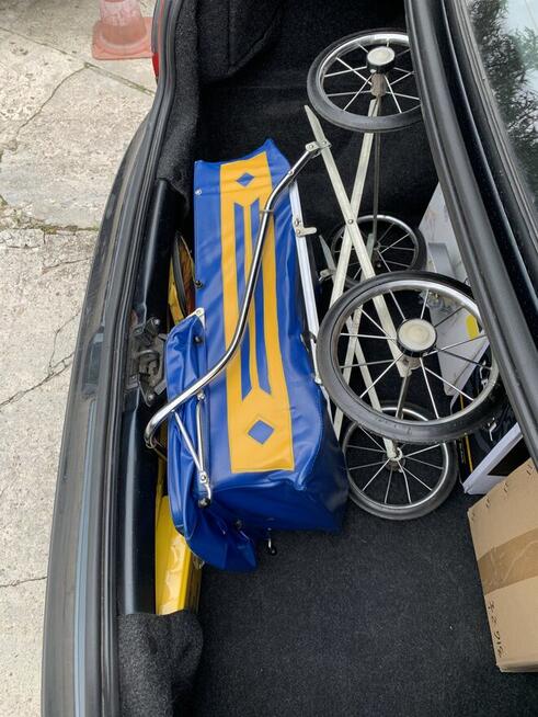 Zabawki PRL - wózek dla lalki