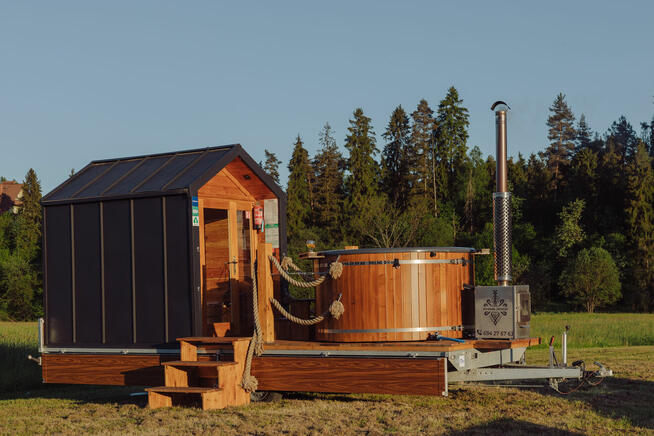 Mobilna Balia/Sauna , Jacuzzi , Gorąca Beczka