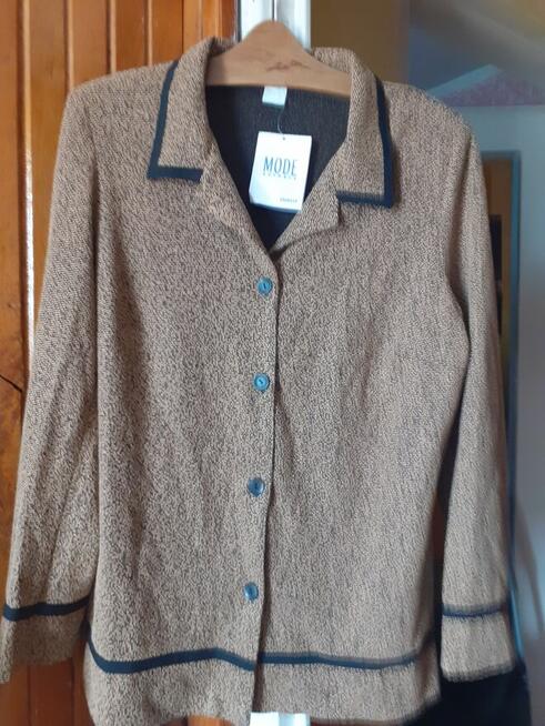Nowy z metką beżowy kardigan