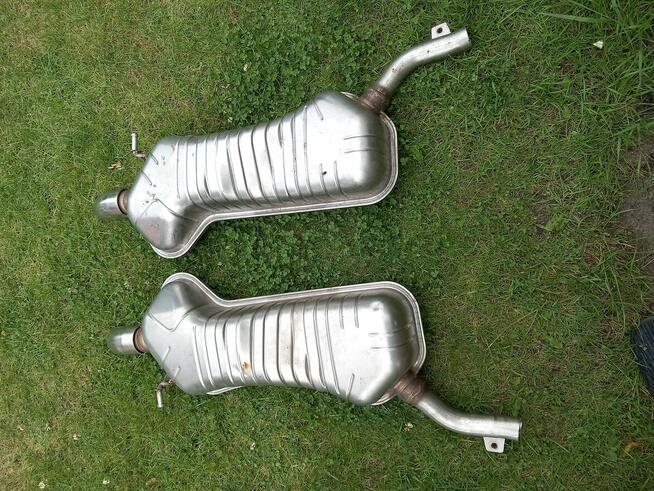 Audi A6 Allroad Quatro tłumik końcowy lewy KOMPLET