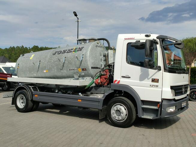 Mercedes Atego 1218 Asenizacyjny Szambiarka Beczka Szambowóz Poj.6m 2019r DMC-11990kg  Ład-4470kg Za