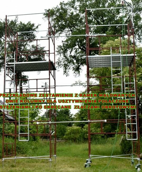 RUSZTOWANIE WARSZAWSKIE ocynkowane ogniowe i osprzęt