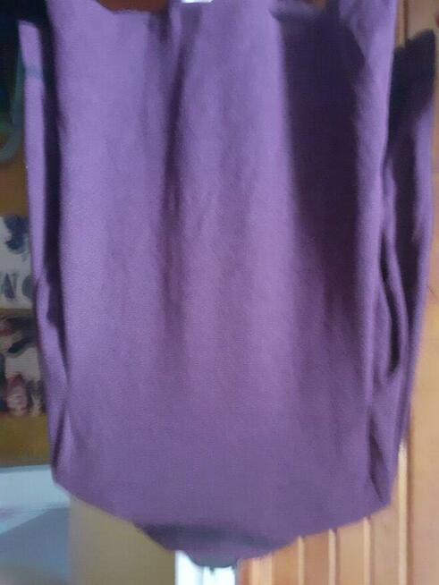 Cienki fioletowy kardigan, nowy z metką.