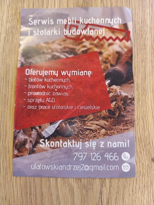 Usługi stolarskie