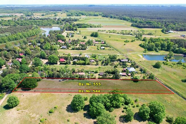 Duża działka rekreacyjna w świetnej lokalizacji