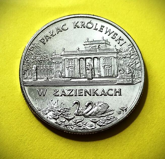 2 zł 1995 r. Pałac Królewski w Warszawie