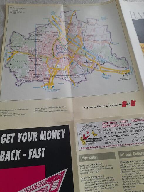 Mapy Vienna Viena stare