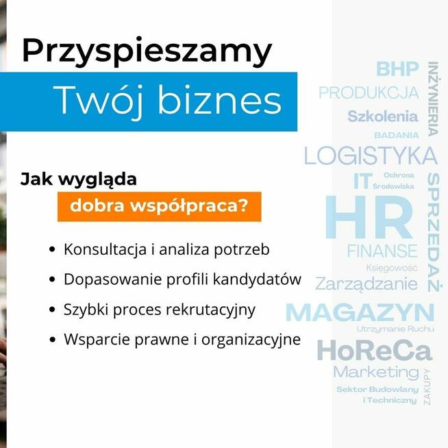 Zapewniamy pracowników dla Twojego biznesu!