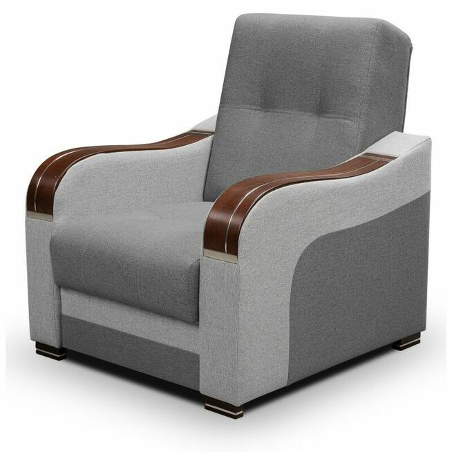 PROMOCJA stylowy fotel VOLTA wypoczynkowy SALON drewno