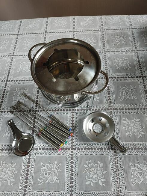 komplet do fondue – stal