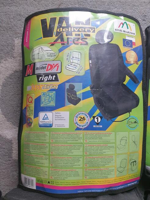 Pokrowce Kegel Błażusiak na fotele bus moto
