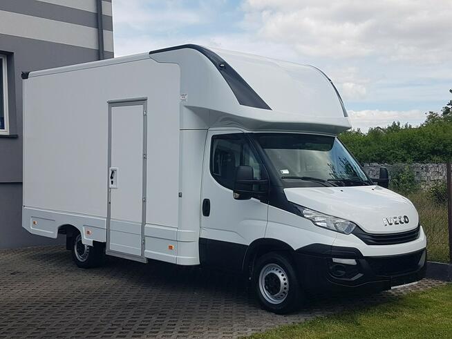 Iveco Daily KONTENER NISKOPODŁOGOWY 4,31x2,24x2,43 SKLEP KAMPER KLIMA  FOODTRUCK