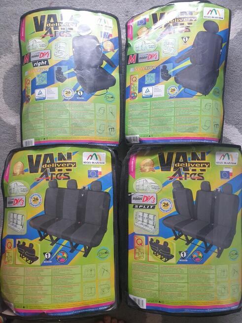 Pokrowce Kegel Błażusiak na fotele bus moto