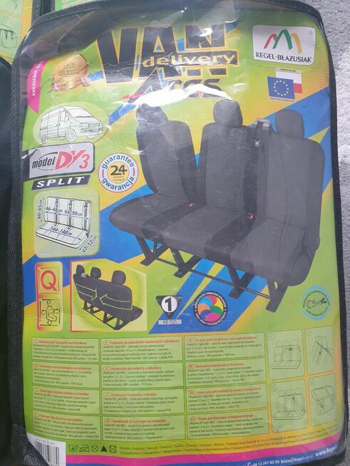 Pokrowce Kegel Błażusiak na fotele bus moto