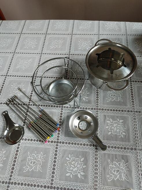 komplet do fondue – stal