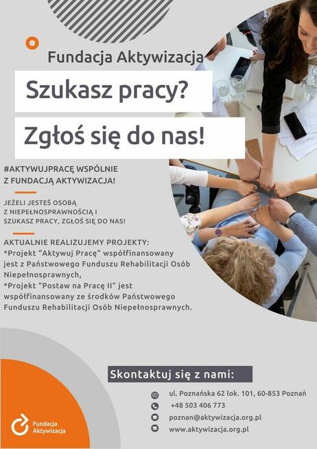 Dam pracę osobie z orzeczeniem!