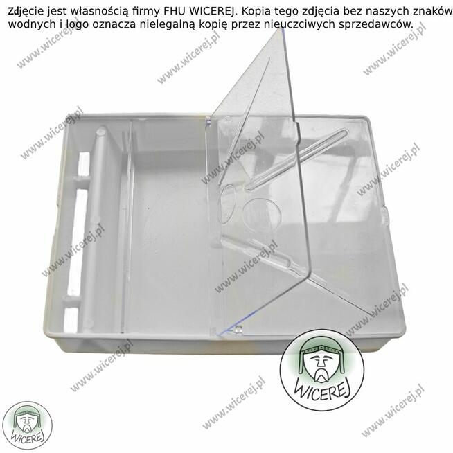 Podkarmiaczka skrzynkowa plastikowa 1,5L dla Pszczół na syro