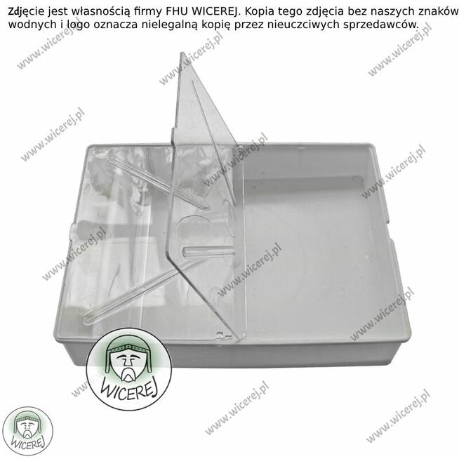 Podkarmiaczka skrzynkowa plastikowa 1,5L dla Pszczół na syro