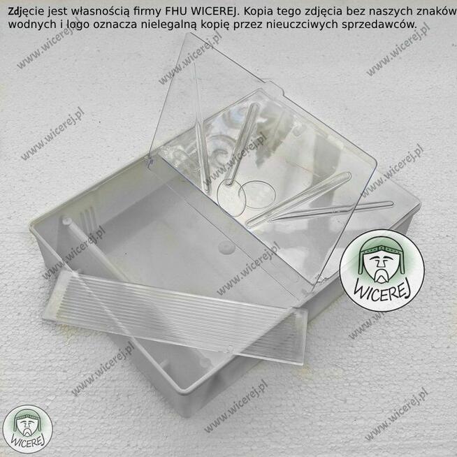 Podkarmiaczka skrzynkowa plastikowa 1,5L dla Pszczół na syro