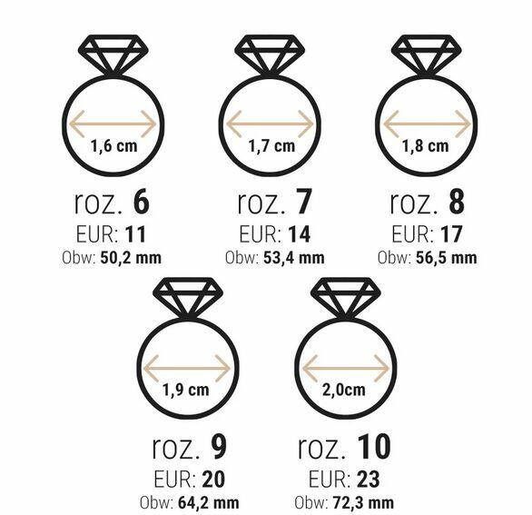 Pierścionek Punkowy z Fioletową Cyrkonią UNISEX | Rozmiary 6