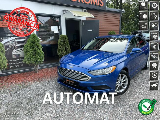 Ford Fusion Podgrzewane fotele, Navi, Led, Hak, Tempomat, Klimatyzacja, Bluetooth