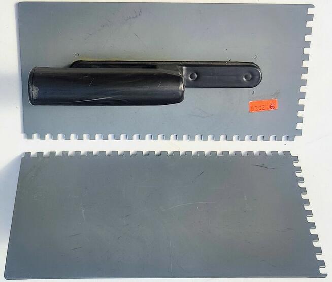 PACA Z TWORZYWA SZTUCZNEGO DO KLEJU ZĄB 6 8 10 GŁADKA RAJBER