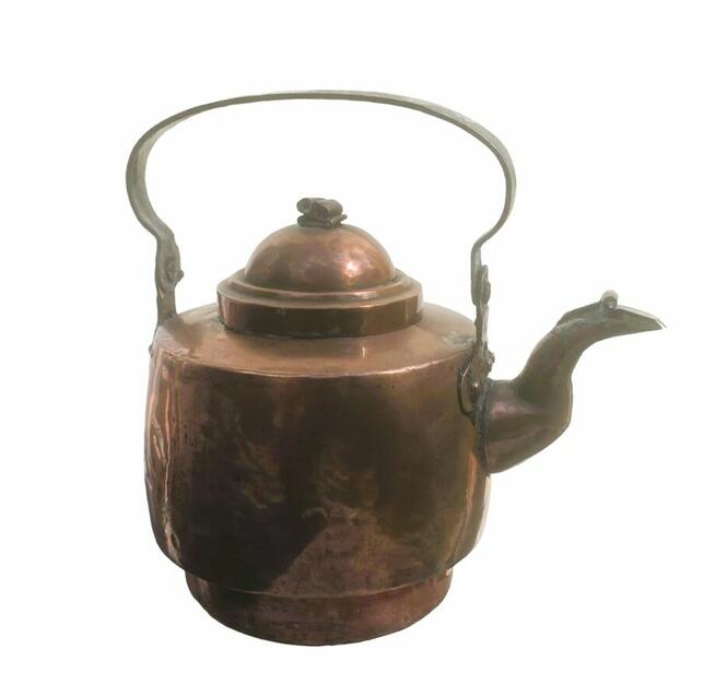 Stary miedziany czajnik poj. ok. 2,3 litra