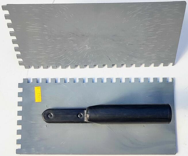 PACA Z TWORZYWA SZTUCZNEGO DO KLEJU ZĄB 6 8 10 GŁADKA RAJBER