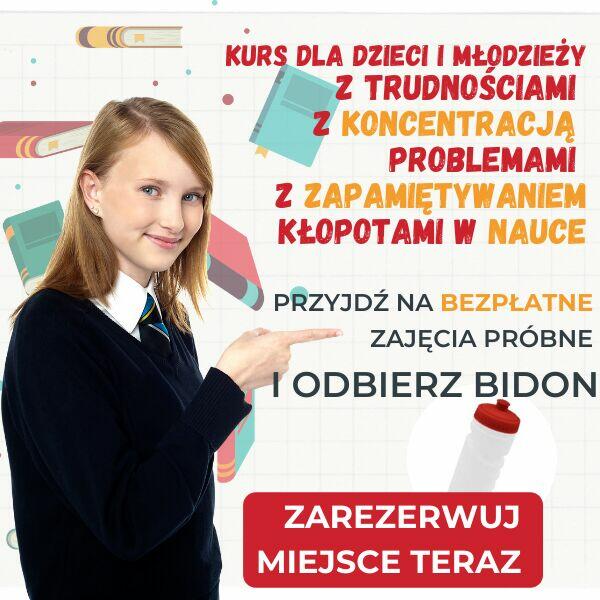 Bezpłatne zajęcia Trening Pamięci i Koncentracji Uwagi