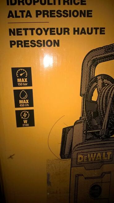 Myjka wysokociśnieniowa DeWalt 2200 W 150 Bar. nowa