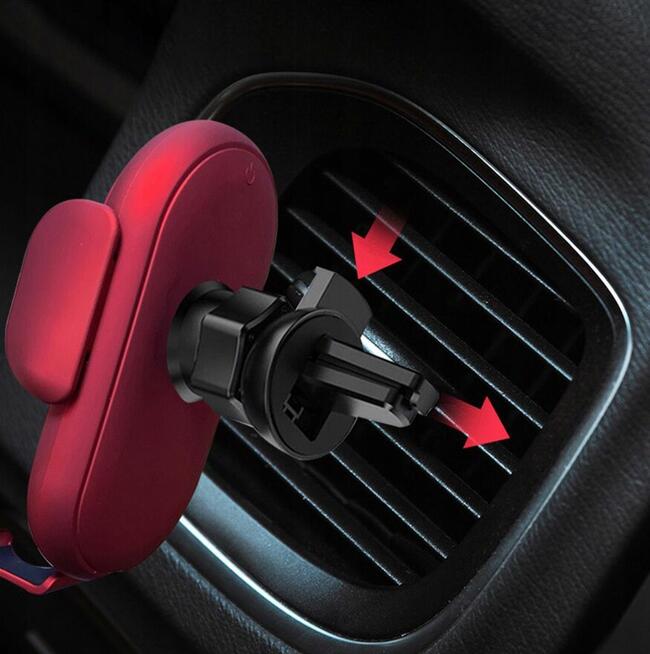 AutoPhantom Uchwyt na telefon z ładowarką do samochodu | Tyl