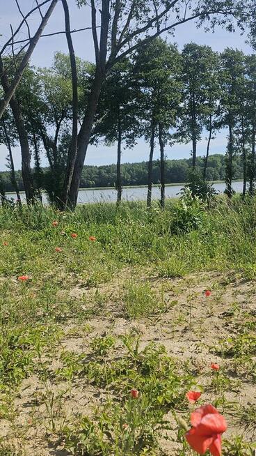 Atrakcyjna działka nad jeziorem z plażą