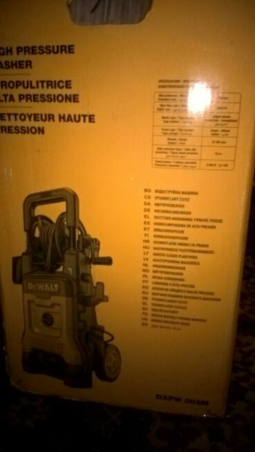 Myjka wysokociśnieniowa DeWalt 2200 W 150 Bar. nowa