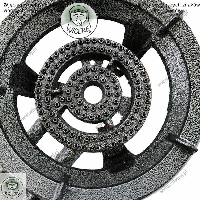 Żeliwny Taboret gazowy do topiarek, uniwersalny z zapłonem p