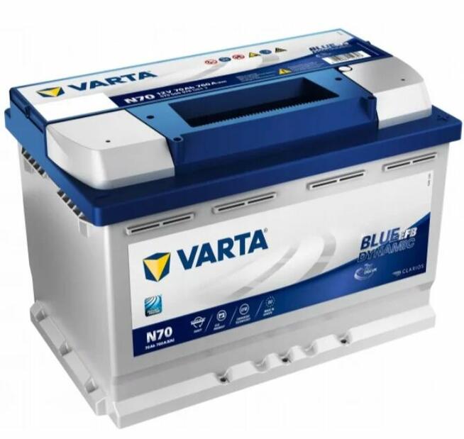Akumulator 70Ah 760A N70 Varta Blue Dynamic EFB START&STOP