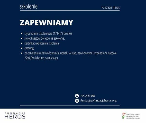 Szkolenie pn. „Pracownik biurowy z el. fakturowania