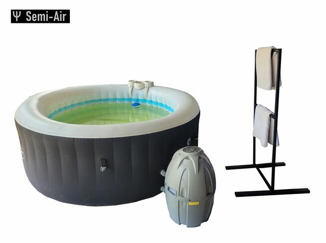 Stojak na ręczniki Jacuzzi loft do łazienki wieszak Jacuzi