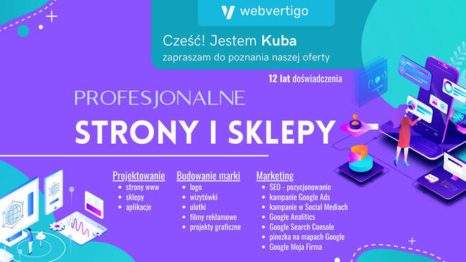 Projektowanie stron www, sklepów, aplikacji, pozycjonowanie