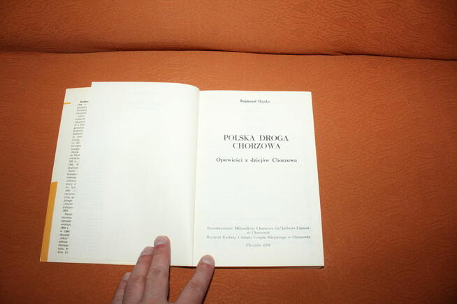 Polska droga Chorzowa Rajmund Hanke 1988 rok