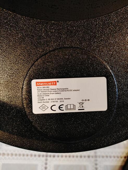 Odkurzacz samojezdny Menuett