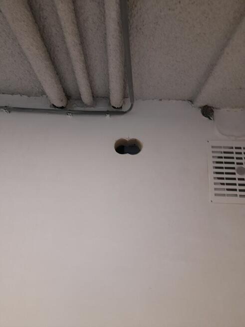 Wiercenie otworów pod rekuperację, wentylację, odpływy sanita