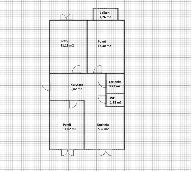 Przestronne mieszkanie w KONINIE, OKÓLNA - PROMOCJA