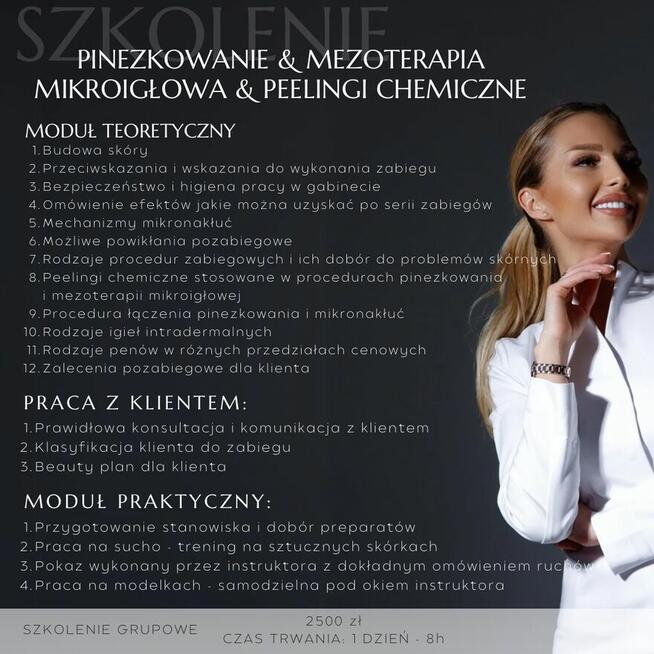 Szkolenia branża Beauty - kosmetologia i medycyna estetyczna
