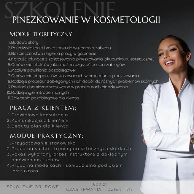 Szkolenia branża Beauty - kosmetologia i medycyna estetyczna