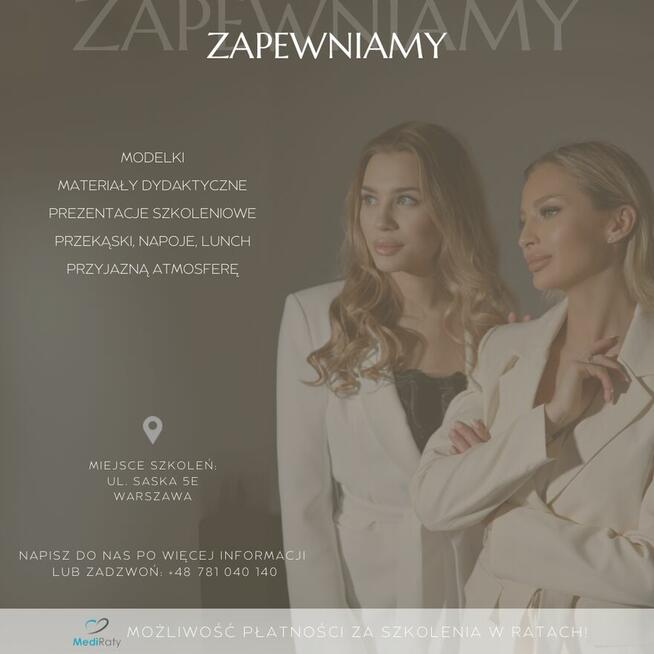 Szkolenia branża Beauty - kosmetologia i medycyna estetyczna