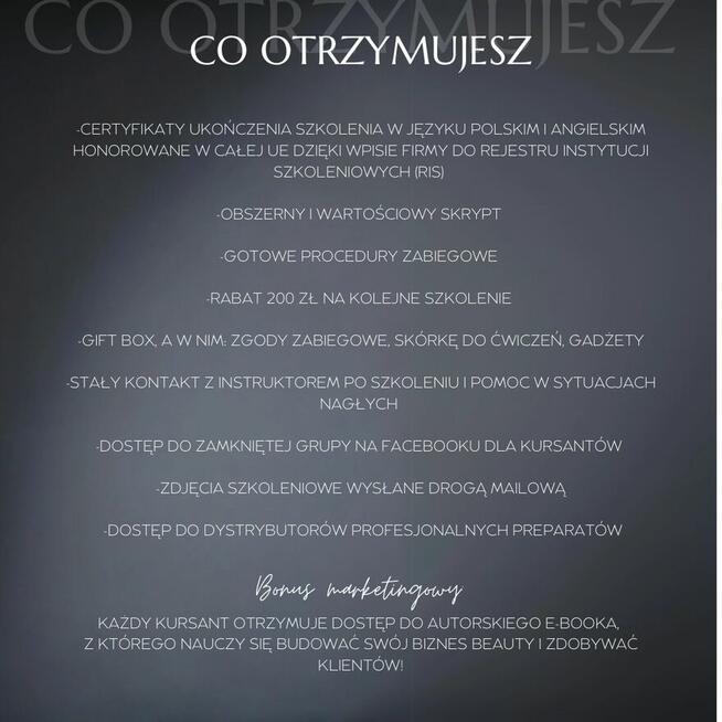 Szkolenia branża Beauty - kosmetologia i medycyna estetyczna